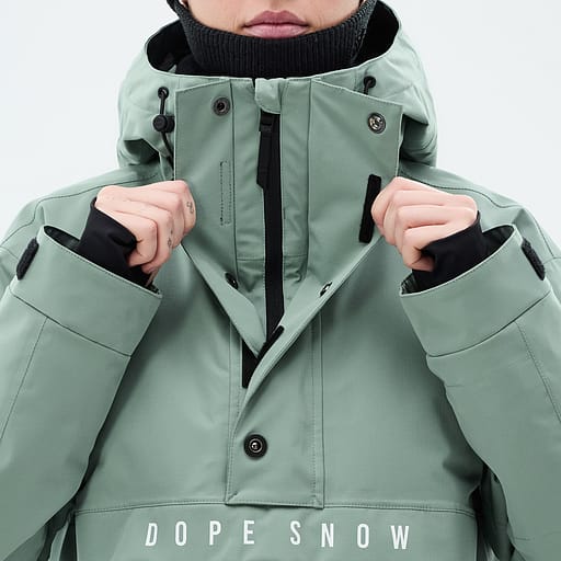 Puolipitkä vetoketju tuplaläpillä Tuotteen pääkuva,