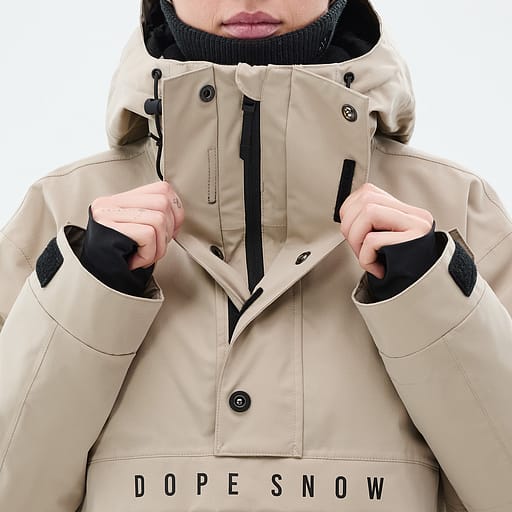 Puolipitkä vetoketju tuplaläpillä Tuotteen pääkuva,