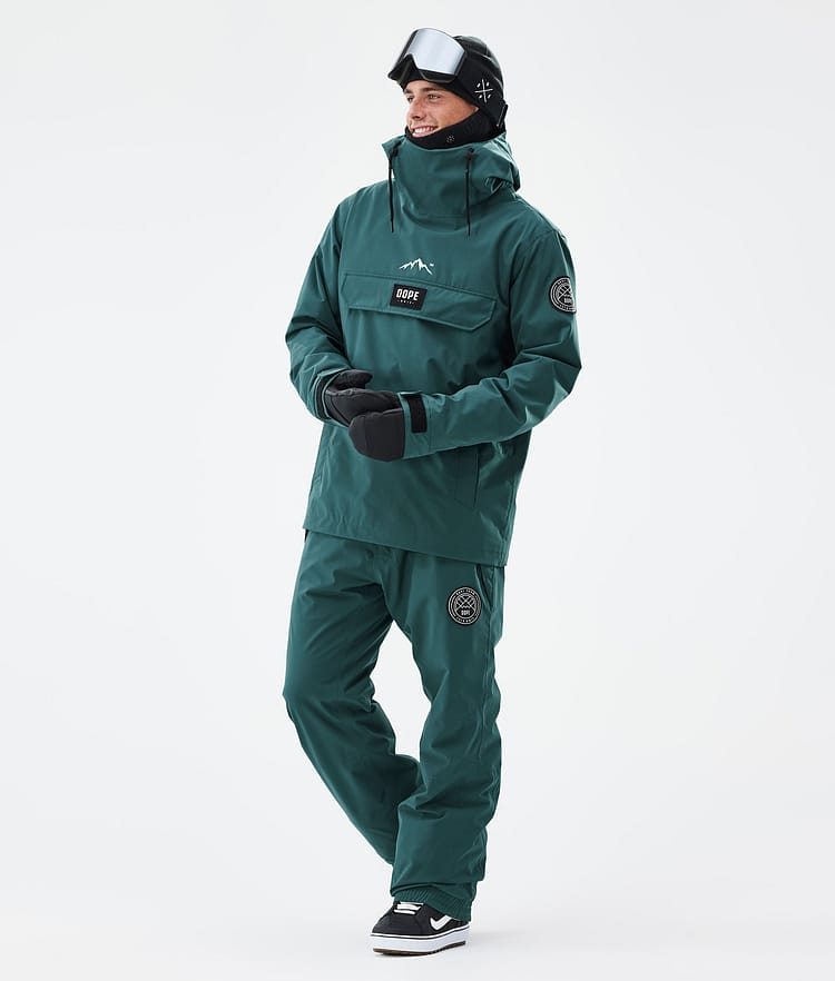Dope Blizzard 2024 Lumilautailuhousut Miehet Bottle Green, Kuva 2 / 5