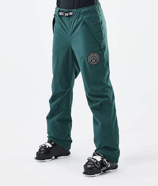 Dope Blizzard W 2024 Lasketteluhousut Naiset Bottle Green