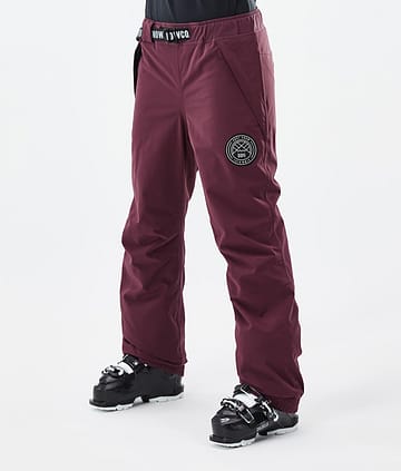Dope Blizzard W 2024 Lasketteluhousut Naiset Burgundy