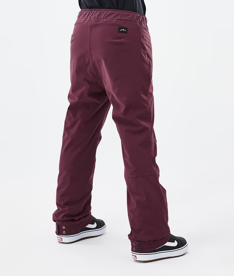 Dope Blizzard W 2024 Lumilautailuhousut Naiset Burgundy, Kuva 4 / 5