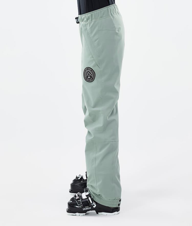 Dope Blizzard W Lasketteluhousut Naiset Faded Green, Kuva 3 / 5