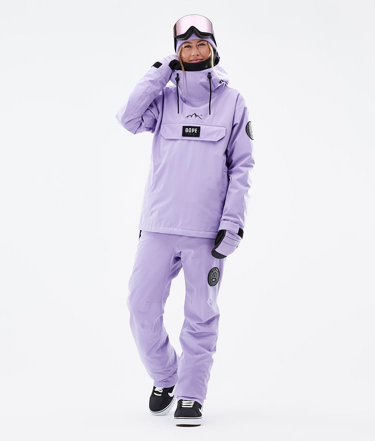 Dope Blizzard W 2024 Lumilautailuhousut Naiset Faded Violet, Kuva 2 / 5
