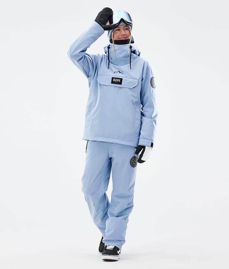 Dope Blizzard W 2024 Lumilautailuhousut Naiset Light Blue, Kuva 2 / 5