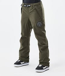 Dope Blizzard W 2024 Lumilautailuhousut Naiset Olive Green