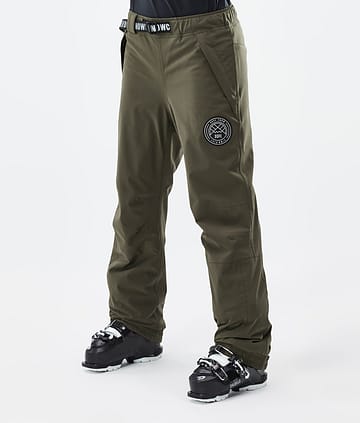 Dope Blizzard W 2024 Lasketteluhousut Naiset Olive Green
