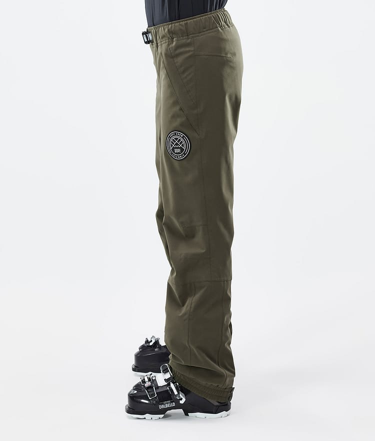 Dope Blizzard W 2024 Lasketteluhousut Naiset Olive Green, Kuva 3 / 5