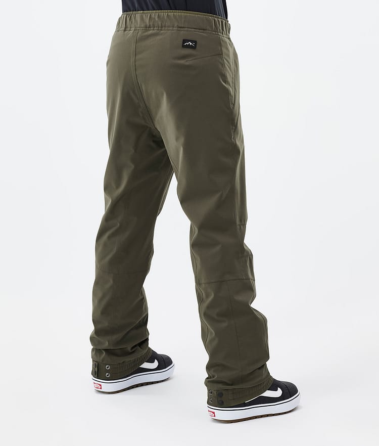 Dope Blizzard W 2024 Lumilautailuhousut Naiset Olive Green, Kuva 4 / 5