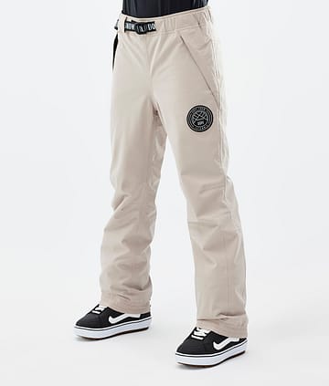 Dope Blizzard W 2024 Lumilautailuhousut Naiset Sand
