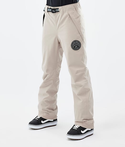 Dope Blizzard W 2024 Lumilautailuhousut Naiset Sand