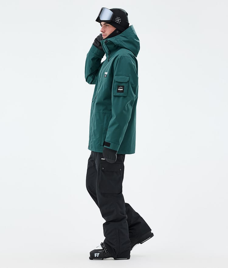 Dope Adept Laskettelutakki Miehet Bottle Green, Kuva 3 / 9