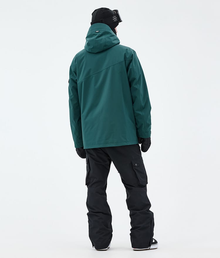 Dope Adept Lumilautailutakki Miehet Bottle Green Renewed, Kuva 5 / 10