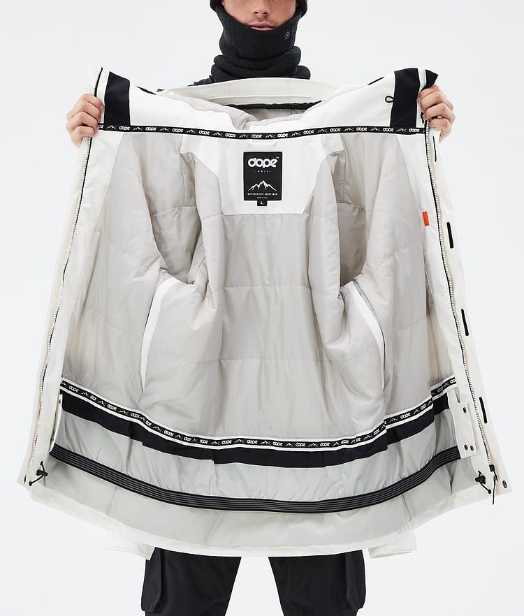 Dope Adept Lumilautailutakki Miehet Old White, Kuva 9 / 9