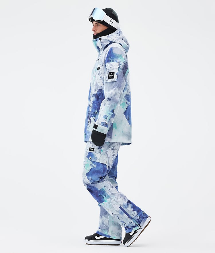 Dope Adept Lumilautailutakki Miehet Spray Blue Green, Kuva 3 / 9