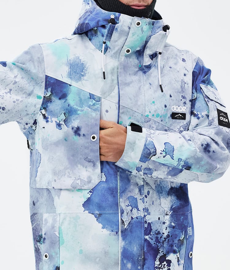 Dope Adept Laskettelutakki Miehet Spray Blue Green, Kuva 8 / 9