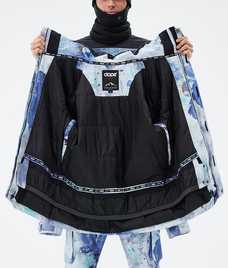 Dope Adept Laskettelutakki Miehet Spray Blue Green, Kuva 9 / 9