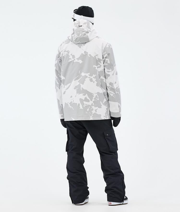 Dope Adept Lumilautailutakki Miehet Grey Camo Renewed, Kuva 5 / 10