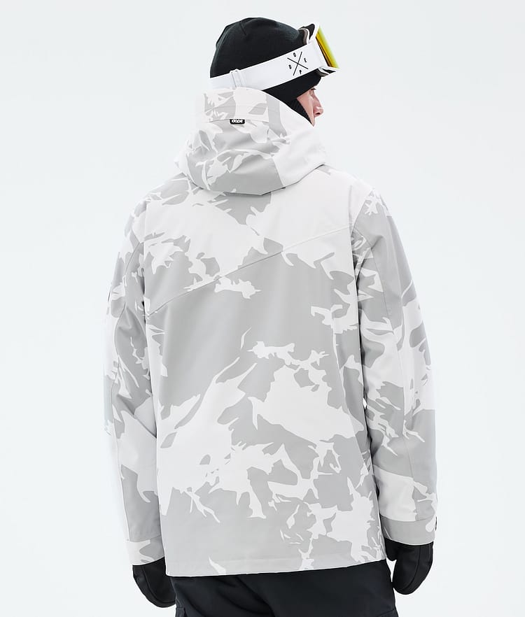 Dope Adept Lumilautailutakki Miehet Grey Camo Renewed, Kuva 7 / 10