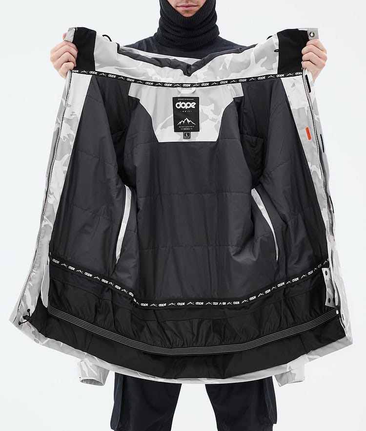 Dope Adept Laskettelutakki Miehet Grey Camo, Kuva 9 / 9