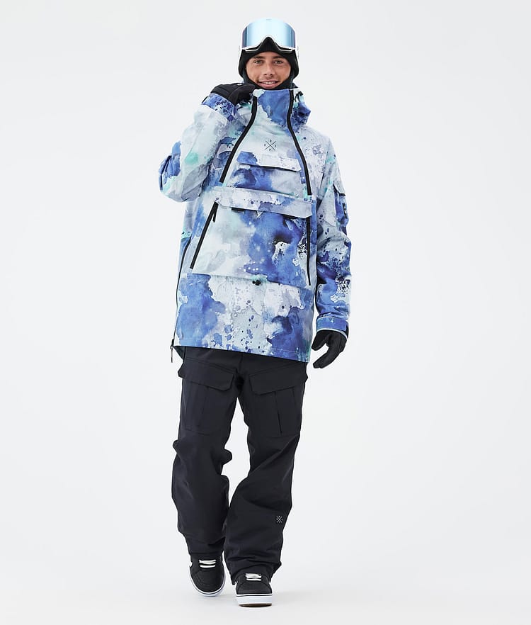 Dope Akin Lumilautailutakki Miehet Spray Blue Green, Kuva 2 / 8