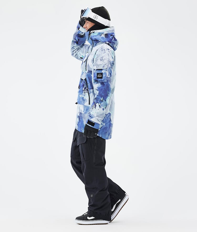 Dope Akin Lumilautailutakki Miehet Spray Blue Green, Kuva 3 / 8