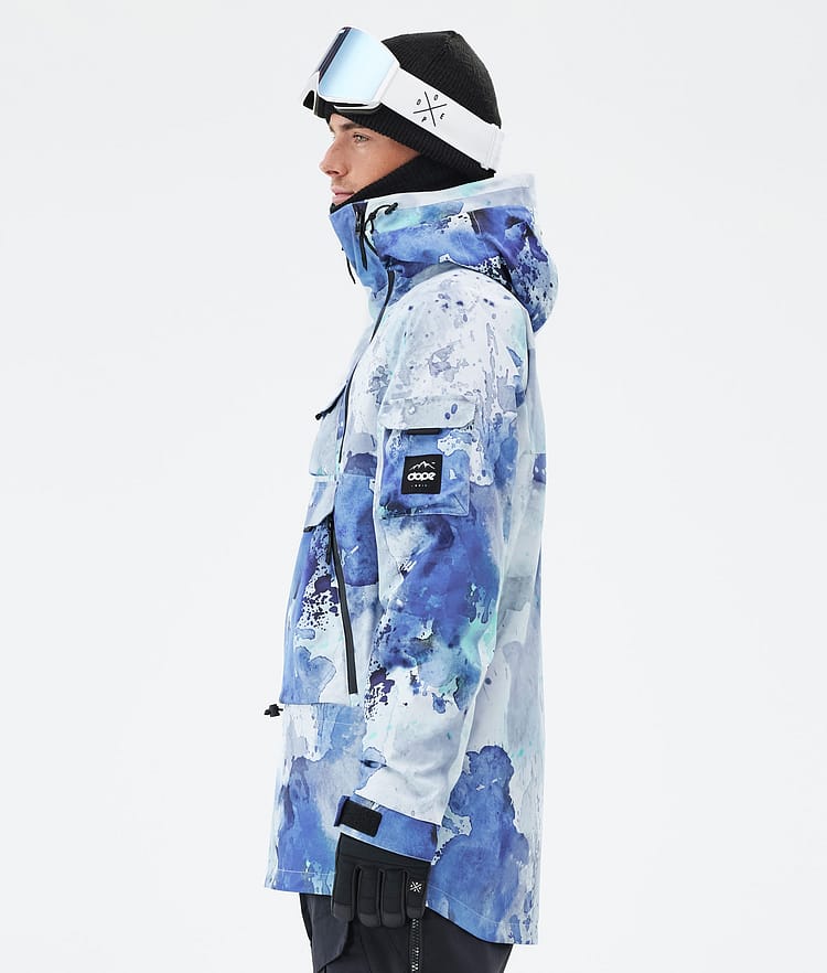 Dope Akin Lumilautailutakki Miehet Spray Blue Green, Kuva 5 / 8