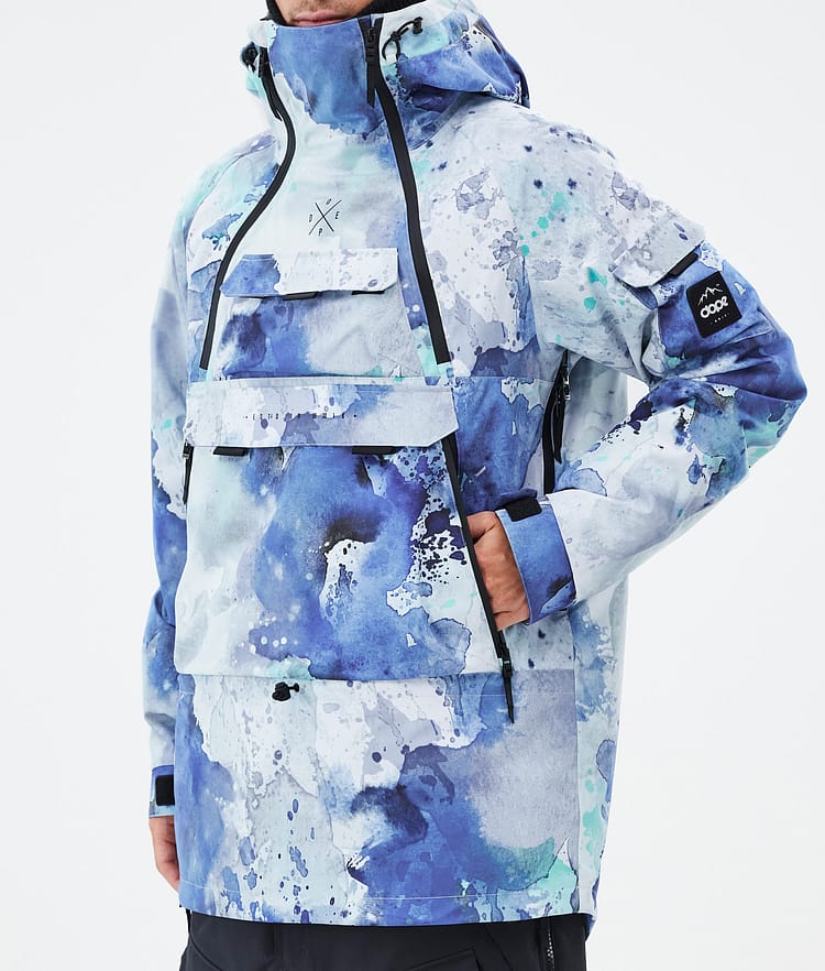 Dope Akin Lumilautailutakki Miehet Spray Blue Green, Kuva 7 / 8