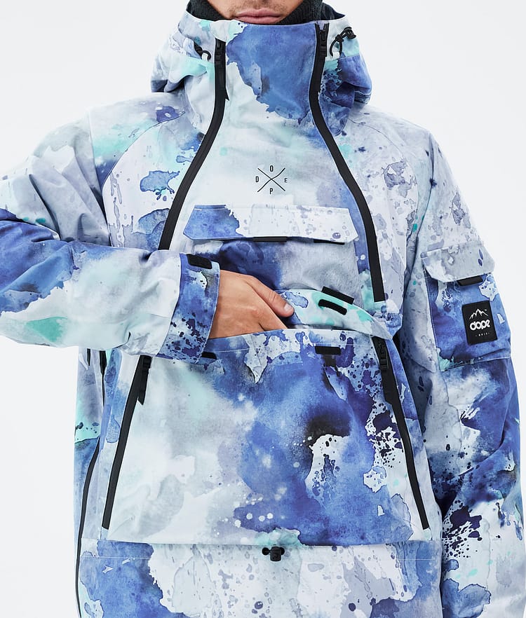 Dope Akin Lumilautailutakki Miehet Spray Blue Green, Kuva 8 / 8