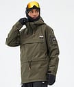 Dope Annok Laskettelutakki Miehet Olive Green