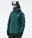 Dope Adept W Lumilautailutakki Naiset Bottle Green