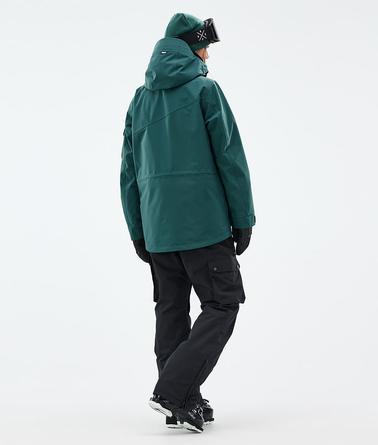 Dope Adept W Laskettelutakki Naiset Bottle Green, Kuva 4 / 9