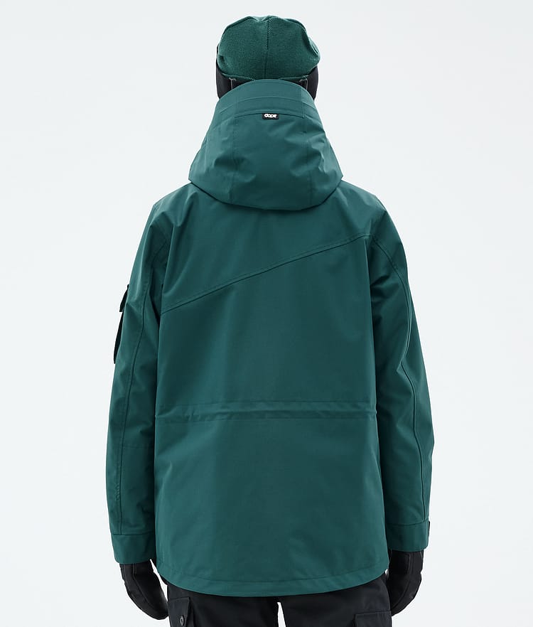 Dope Adept W Lumilautailutakki Naiset Bottle Green Renewed, Kuva 7 / 10