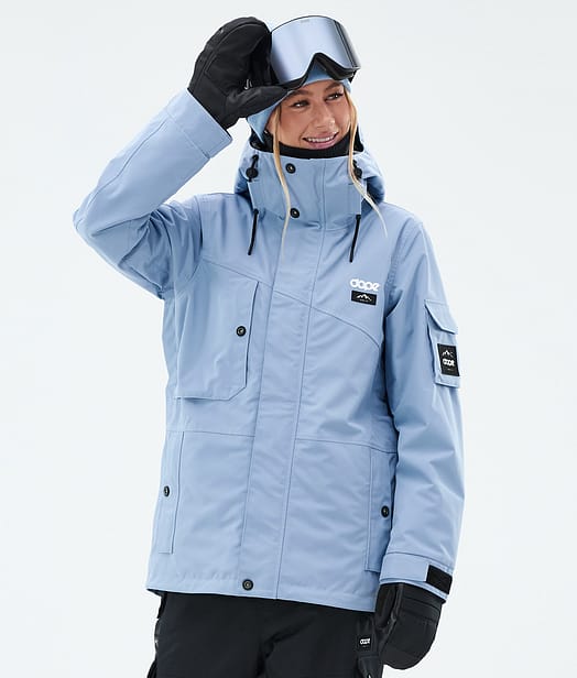 Dope Adept W Lumilautailutakki Naiset Light Blue