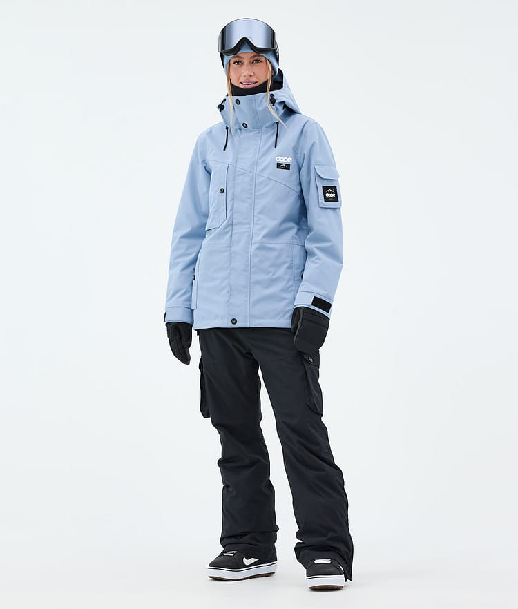 Dope Adept W Lumilautailutakki Naiset Light Blue Renewed, Kuva 3 / 10