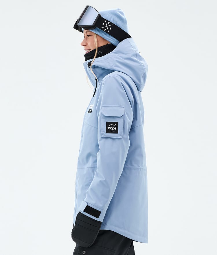 Dope Adept W Lumilautailutakki Naiset Light Blue Renewed, Kuva 6 / 10