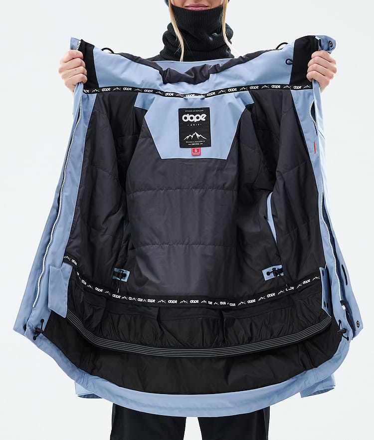 Dope Adept W Lumilautailutakki Naiset Light Blue Renewed, Kuva 10 / 10