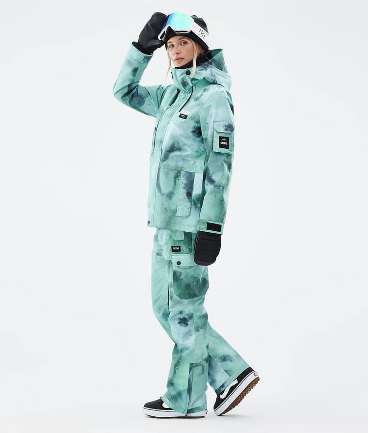 Dope Adept W Lumilautailutakki Naiset Liquid Green, Kuva 3 / 9