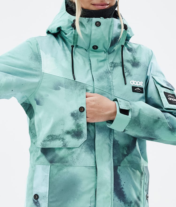 Dope Adept W Laskettelutakki Naiset Liquid Green, Kuva 8 / 9