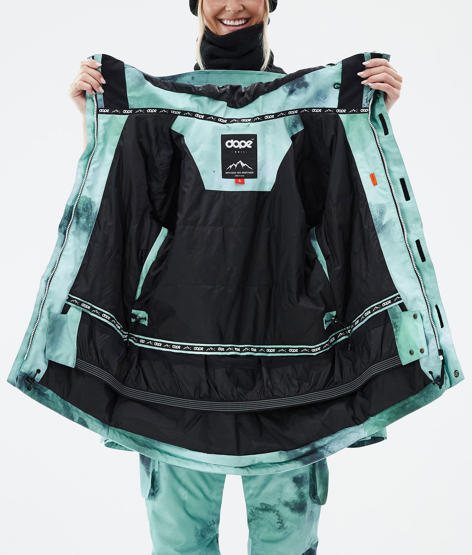 Dope Adept W Laskettelutakki Naiset Liquid Green, Kuva 9 / 9