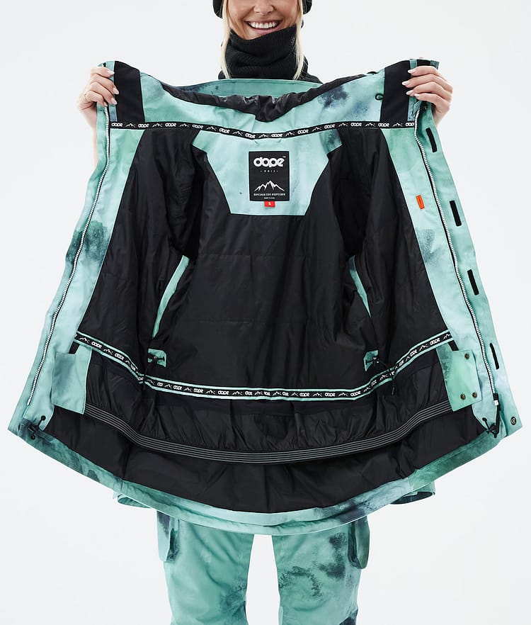 Dope Adept W Laskettelutakki Naiset Liquid Green, Kuva 9 / 9