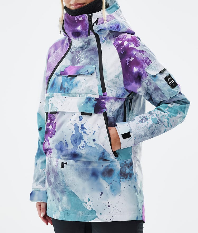 Dope Akin W Laskettelutakki Naiset Spray Green Grape, Kuva 7 / 8