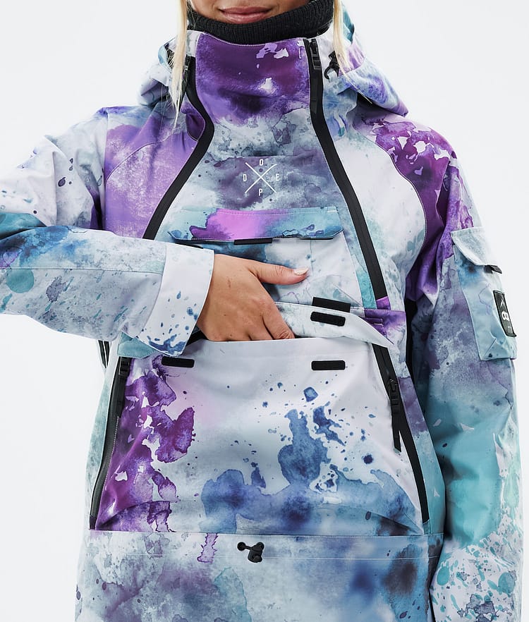 Dope Akin W Laskettelutakki Naiset Spray Green Grape, Image 8 of 8