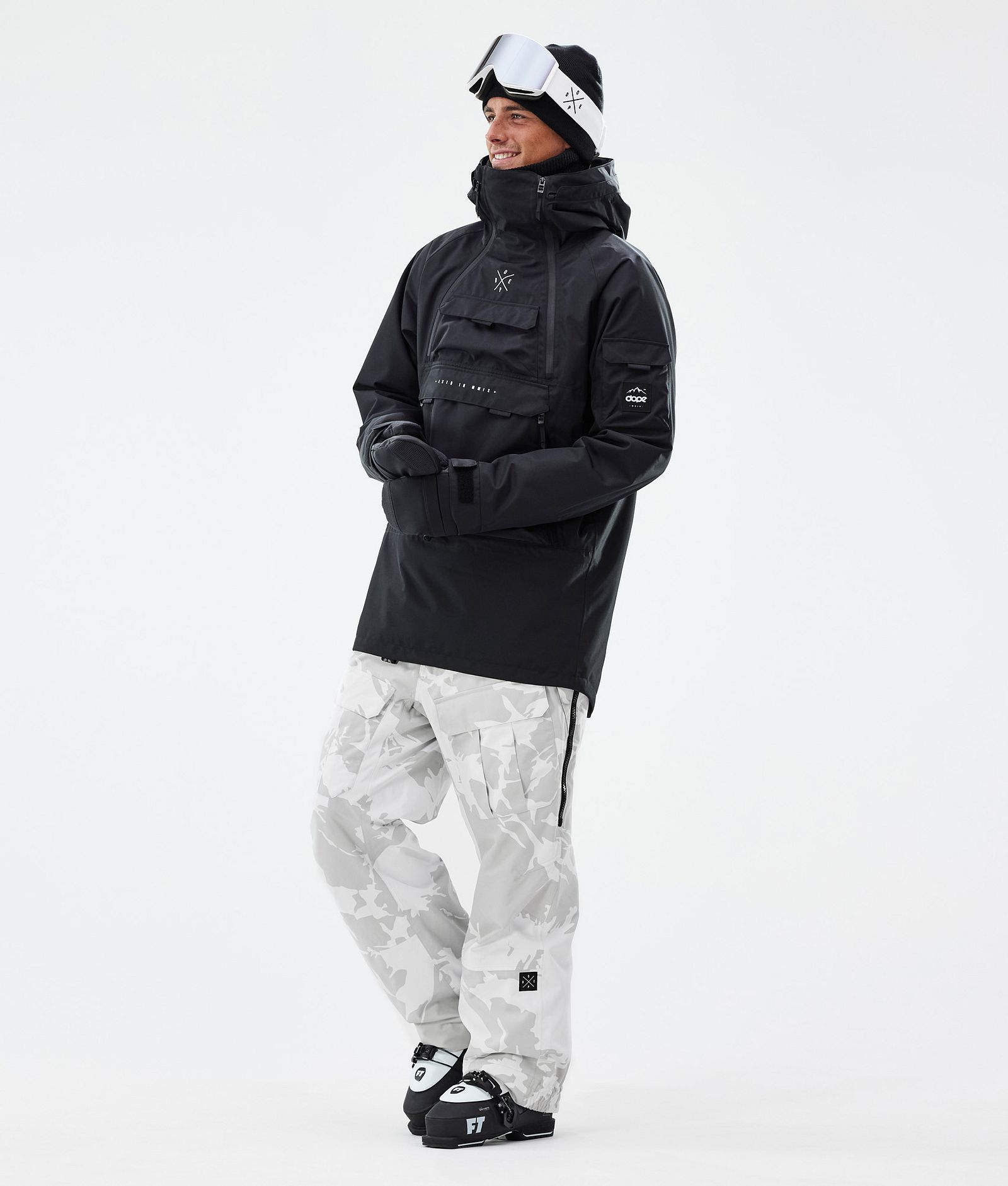 Dope Antek Lasketteluhousut Miehet Grey Camo, Kuva 2 / 7
