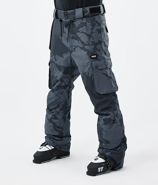 Dope Iconic Lasketteluhousut Miehet Metal Blue Camo