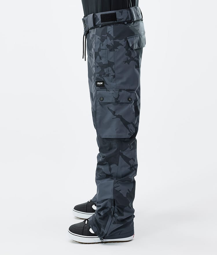 Dope Iconic Lumilautailuhousut Miehet Metal Blue Camo