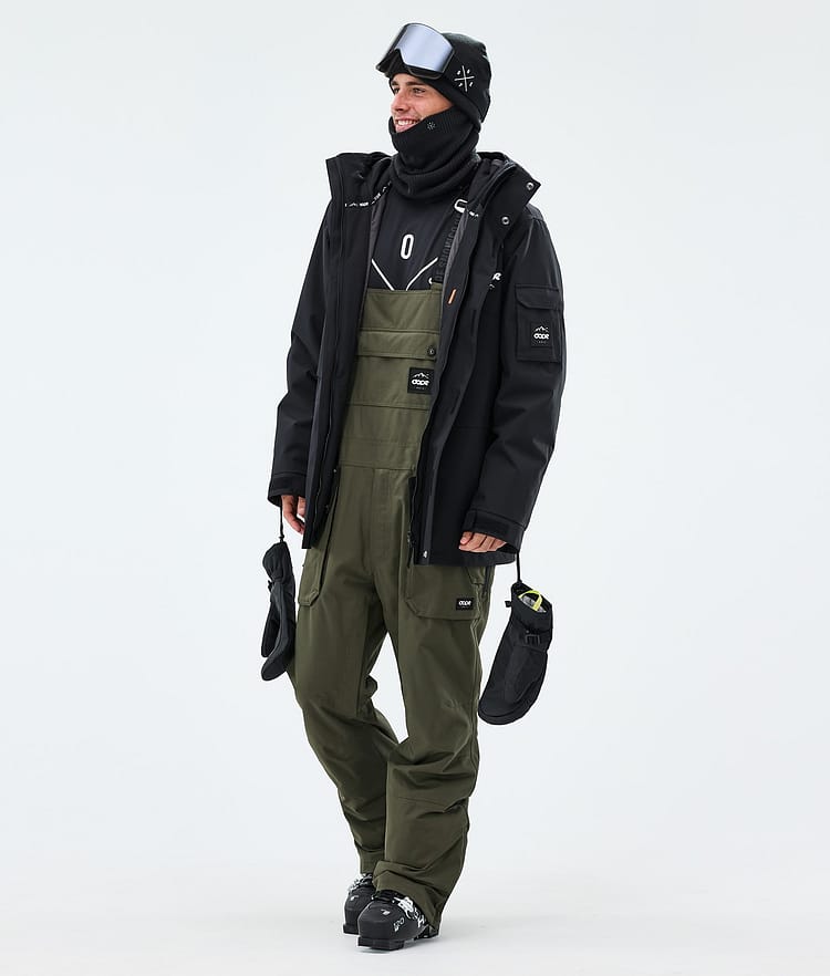 Dope Notorious B.I.B Lasketteluhousut Miehet Olive Green, Image 2 of 7