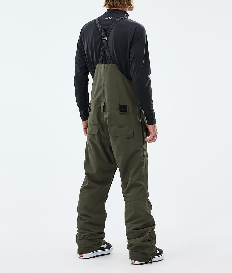 Dope Notorious B.I.B Lumilautailuhousut Miehet Olive Green, Image 4 of 7