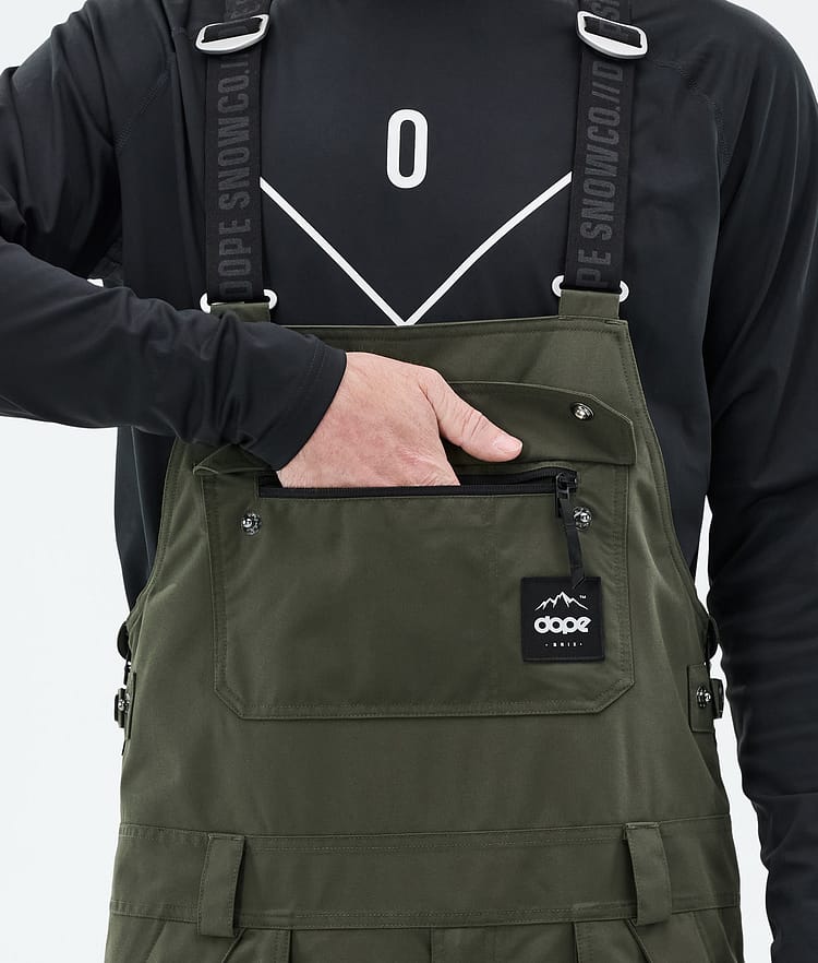 Dope Notorious B.I.B Lasketteluhousut Miehet Olive Green, Kuva 6 / 7