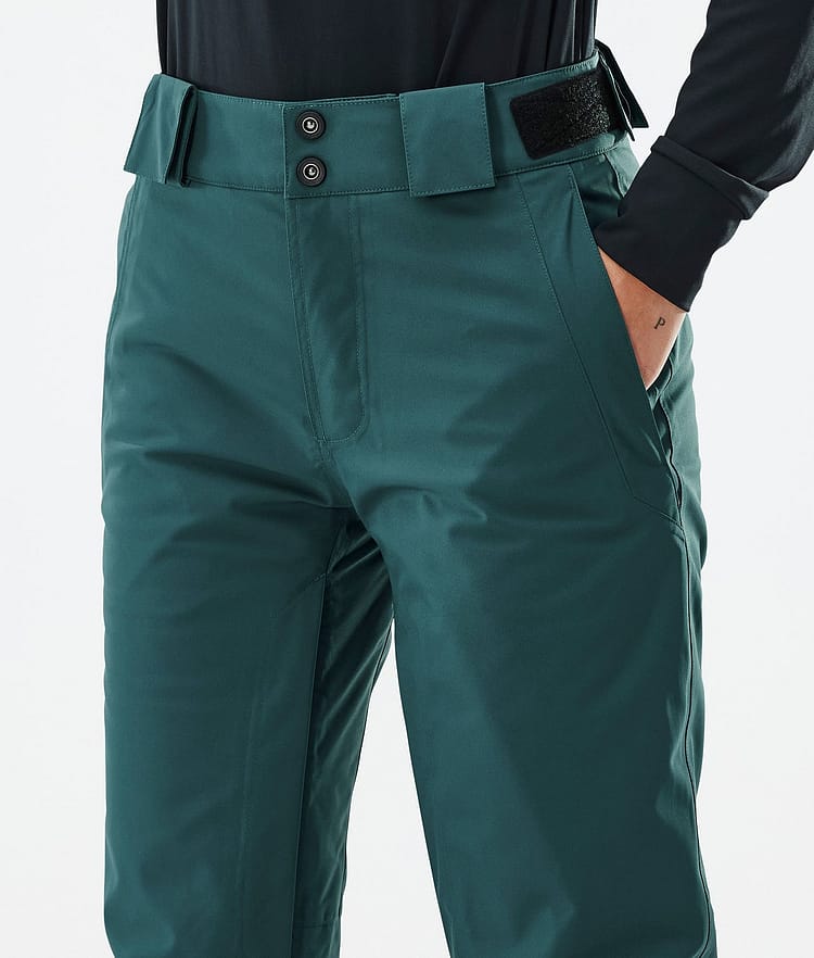 Dope Con W Lumilautailuhousut Naiset Bottle Green, Image 5 of 6